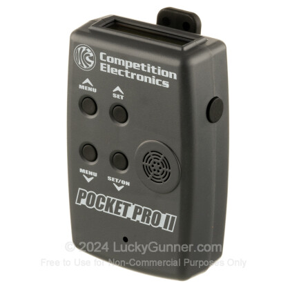 Large image of Premium Shot Timer For Sale - Pocket Pro II in Stock by Competition Electronics - Gray