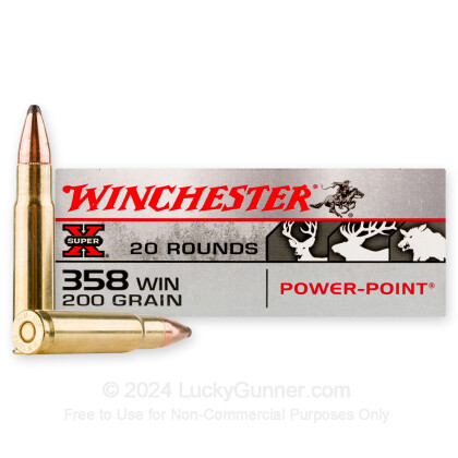 Image 1 of Winchester 358 WIN. Ammo