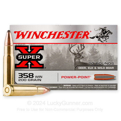 Image 2 of Winchester 358 WIN. Ammo