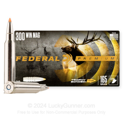 Image 2 of Federal .300 Winchester Magnum Ammo