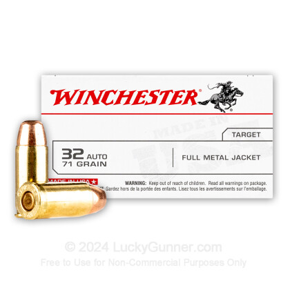 Image 2 of Winchester .32 Auto (ACP) Ammo