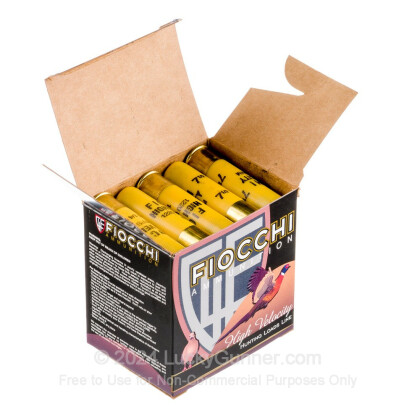 Large image of Cheap 20 ga High Velocity Shot Shells For Sale - 3" 1-1/4oz  #7.5 Shot by by Fiocchi - 25 Rounds