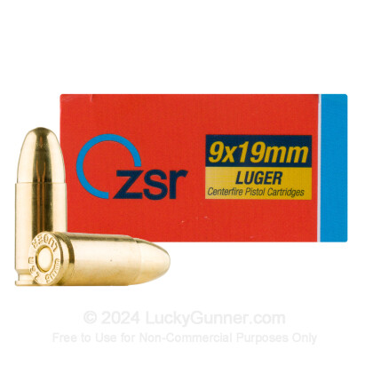 Image 2 of ZSR Ammunition 9mm Luger (9x19) Ammo
