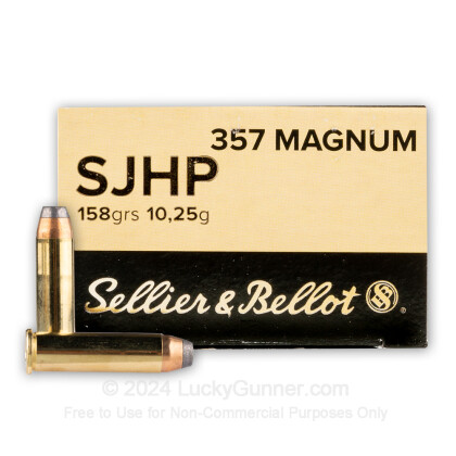Image 1 of Sellier & Bellot .357 Magnum Ammo