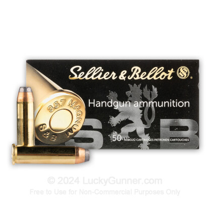 Image 2 of Sellier & Bellot .357 Magnum Ammo