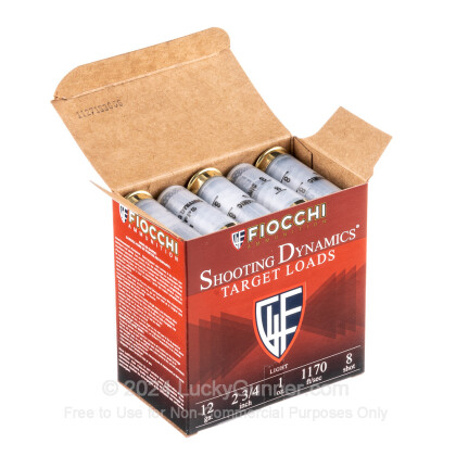 Large image of Cheap 12 Gauge Ammo For Sale - 2-3/4" 1oz. #8 Shot Ammunition in Stock - 25 Rounds