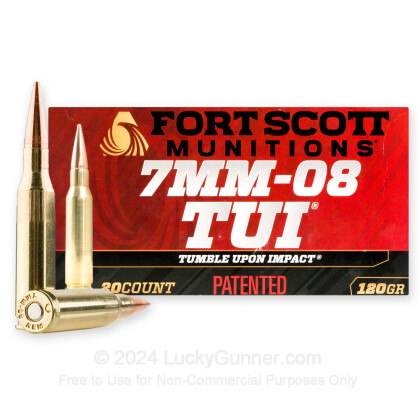 Image 2 of Fort Scott Munitions 7mm-08 Remington Ammo