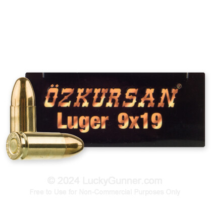 Image 2 of Ozkursan 9mm Luger (9x19) Ammo