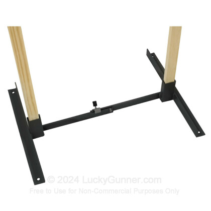 Large image of Premium Target Stand for Sale - Steel 1x2 Adjustable Width Target Stand in Stock by Birchwood Casey - 1 Setup