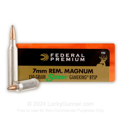 Image 1 of Federal 7mm Remington Magnum Ammo