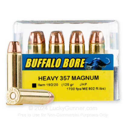 Image 1 of Buffalo Bore .357 Magnum Ammo