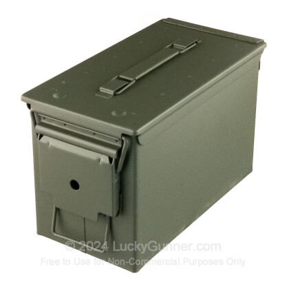 Large image of 50 Cal Green Brand New Mil-Spec M2A2 Ammo Cans For Sale