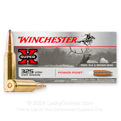 Image 2 of Winchester 325 WSM Ammo