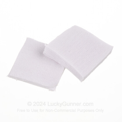 Large image of Bulk Hoppe's Cotton Patches for Sale - .270-.35 - Hoppe’s Cleaning Patches For Sale - 650 Patches