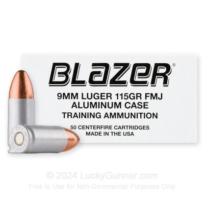 Image 1 of Blazer 9mm Luger (9x19) Ammo