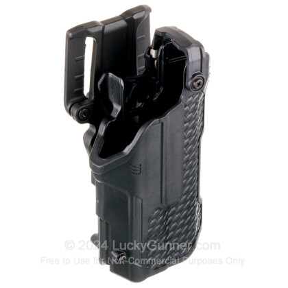 Large image of Holster-Outside-the-Waistband-Blackhawk-T-Series-L3D-Light-Bearing-Duty-Holster-Right-Hand-SIG-Sauer-P320-P250-M17-M18-TLR-1-2
