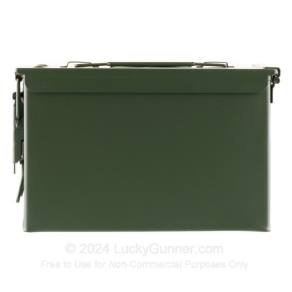 Large image of 50 Cal Green Damaved Mil-Spec M2A1 Ammo Can For Sale