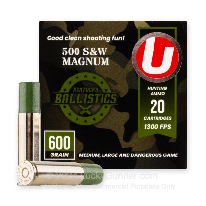 Image 2 of Underwood .500 S&W Magnum Ammo