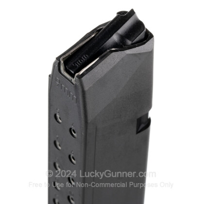 Large image of Premium 9mm Luger Magazine For Sale - 33 Round 9mm Luger Magazine in Stock by Glock for 9mm Glocks - 1 Magazine