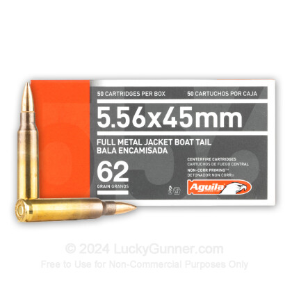 Image 1 of Aguila 5.56x45mm Ammo