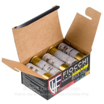 Large image of 12 ga Ammo For Sale - 2-3/4" 00 Buck Ammunition by Fiocchi