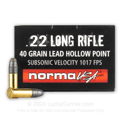 Image 1 of Norma .22 Long Rifle (LR) Ammo