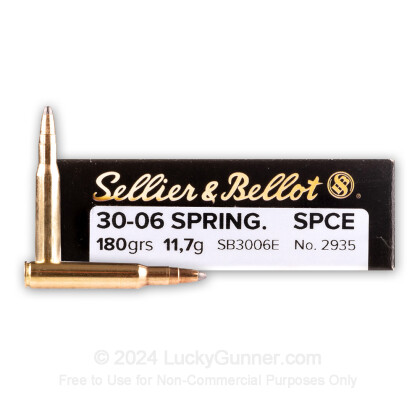 Image 1 of Sellier & Bellot .30-06 Ammo