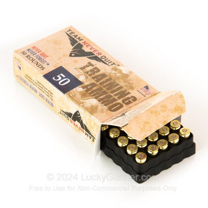 Image 2 of Team Never Quit .40 S&W (Smith & Wesson) Ammo