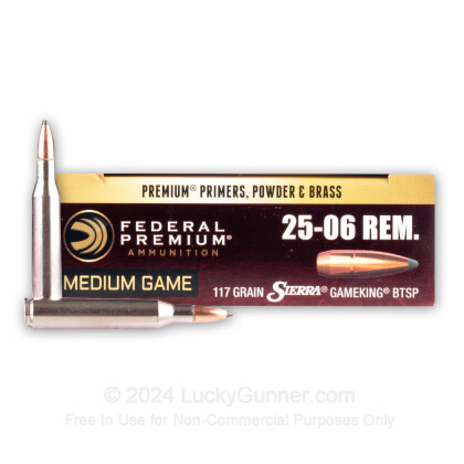 Image 1 of Federal .25-06 Ammo