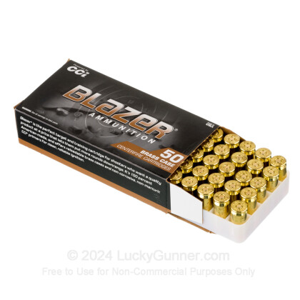 CCI Blazer Brass Black Pack Ammunition - 45 ACP, 230 gr, FMJ, 830 fps,  Model 5230BF300