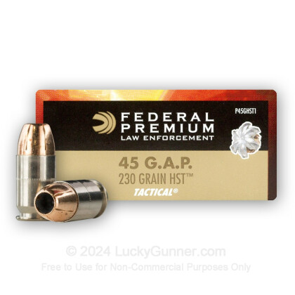 Image 1 of Federal .45 GAP Ammo