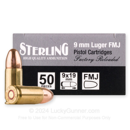 Image 2 of Sterling 9mm Luger (9x19) Ammo