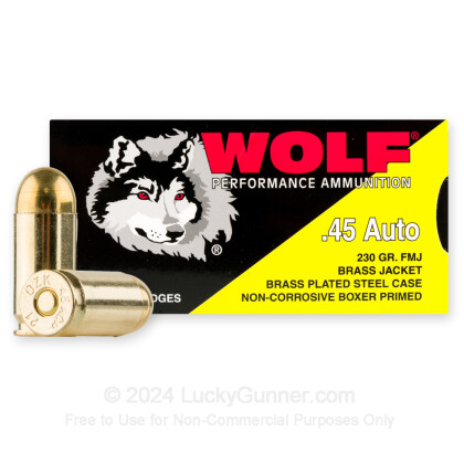 Image 2 of Wolf .45 ACP (Auto) Ammo