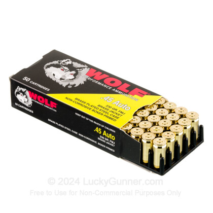 Image 3 of Wolf .45 ACP (Auto) Ammo