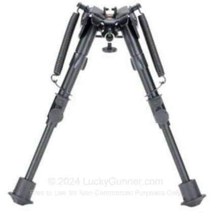 Large image of Blackhawk Sportster Standard Bipod with Adjustable Height - Matte Black Rifle Bipod Available in a Variety of Heights