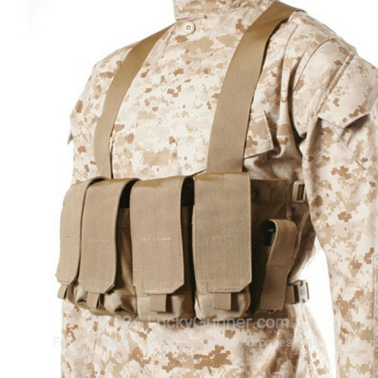 Large image of Chest Pouch - Magazine Carrier - AK - Blackhawk - Coyote Tan For Sale