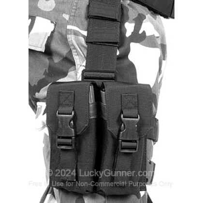 Large image of Quad Magazine Pouch - Drop Leg - AR15 - Blackhawk OMEGA  For Sale