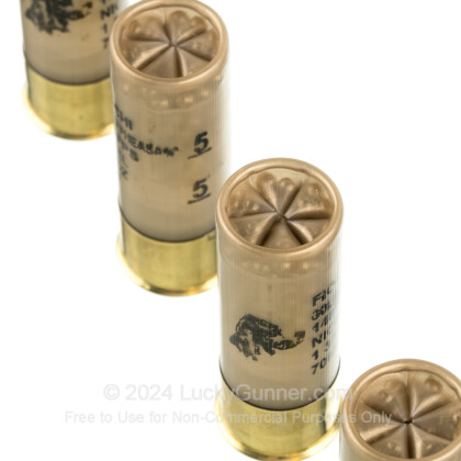 Large image of Premium 12 Gauge Ammo For Sale - 2-3/4” 1-3/8oz. #5 Shot Ammunition in Stock by Fiocchi Golden Pheasant Extreme - 25 Rounds