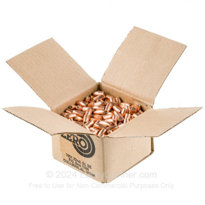Large image of Premium 9mm (.355") Bullets for Sale - 147 Grain JHP Bullets in Stock by Zero Bullets - 500 Projectiles