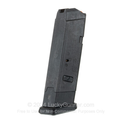 Large image of Premium 9mm Magazine For Sale - 10 Round 9mm Magazine in Stock by Magpul for Glock 17 - 1 Magazine