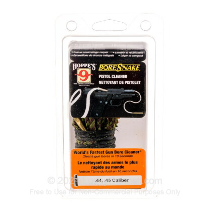 Large image of Hoppe's BoreSnakes for Sale - .44 - .45 caliber - Hoppe's BoreSnake For Sale