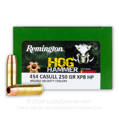 Image 1 of Remington 454 Casull Ammo