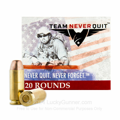 Image 2 of Team Never Quit 10mm Auto Ammo
