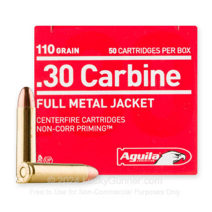 Image 2 of Aguila 30 Carbine Ammo