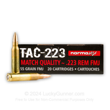 Image 2 of Norma .223 Remington Ammo