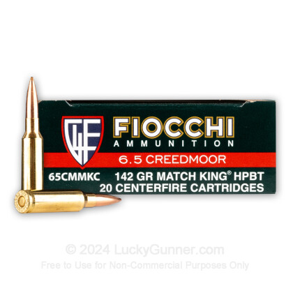 Image 1 of Fiocchi 6.5mm Creedmoor Ammo