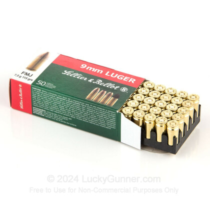Image 4 of Sellier & Bellot 9mm Luger (9x19) Ammo