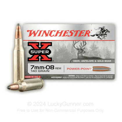 Image 1 of Winchester 7mm-08 Remington Ammo
