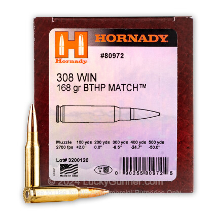 Image 1 of Hornady .308 (7.62X51) Ammo