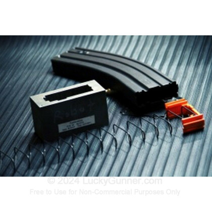 Large image of C-Products 223 Black Teflon Finish Aluminum Magazine For AR-15 For Sale - 30 Rounds
